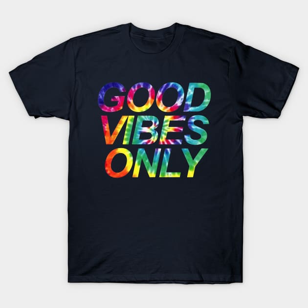 Rainbow Good Vibes T-Shirt by lolsammy910